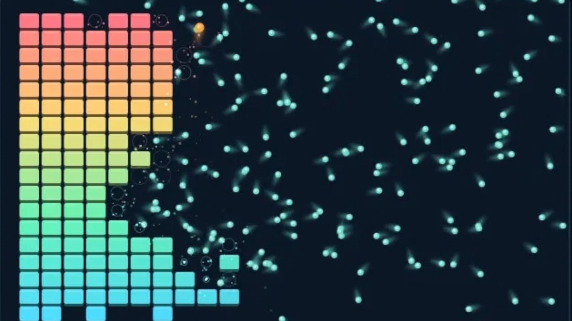 DOPA BREAKOUTのゲーム画面